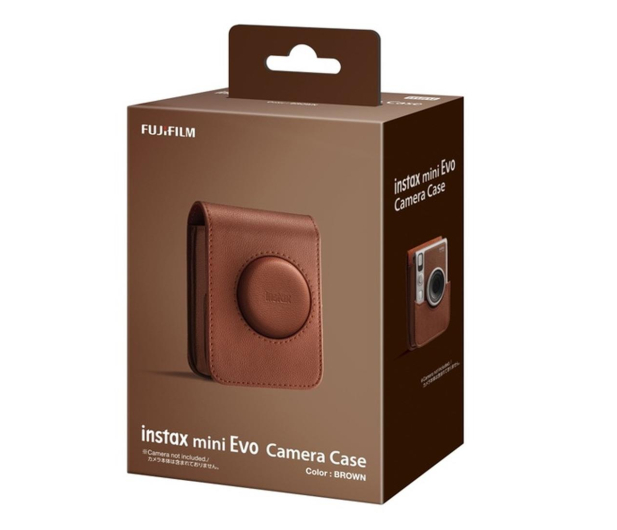 Fujifilm Instax Mini Evo pokrowiec brązowy - 1337218 - zdjęcie 4